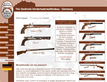 Tablet Screenshot of muzzleloader-shooting.com